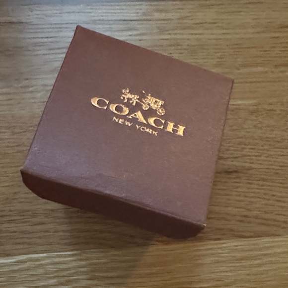 Coach Gold and Silver Keychain with Pearl Star Charm - Picture 4 of 5